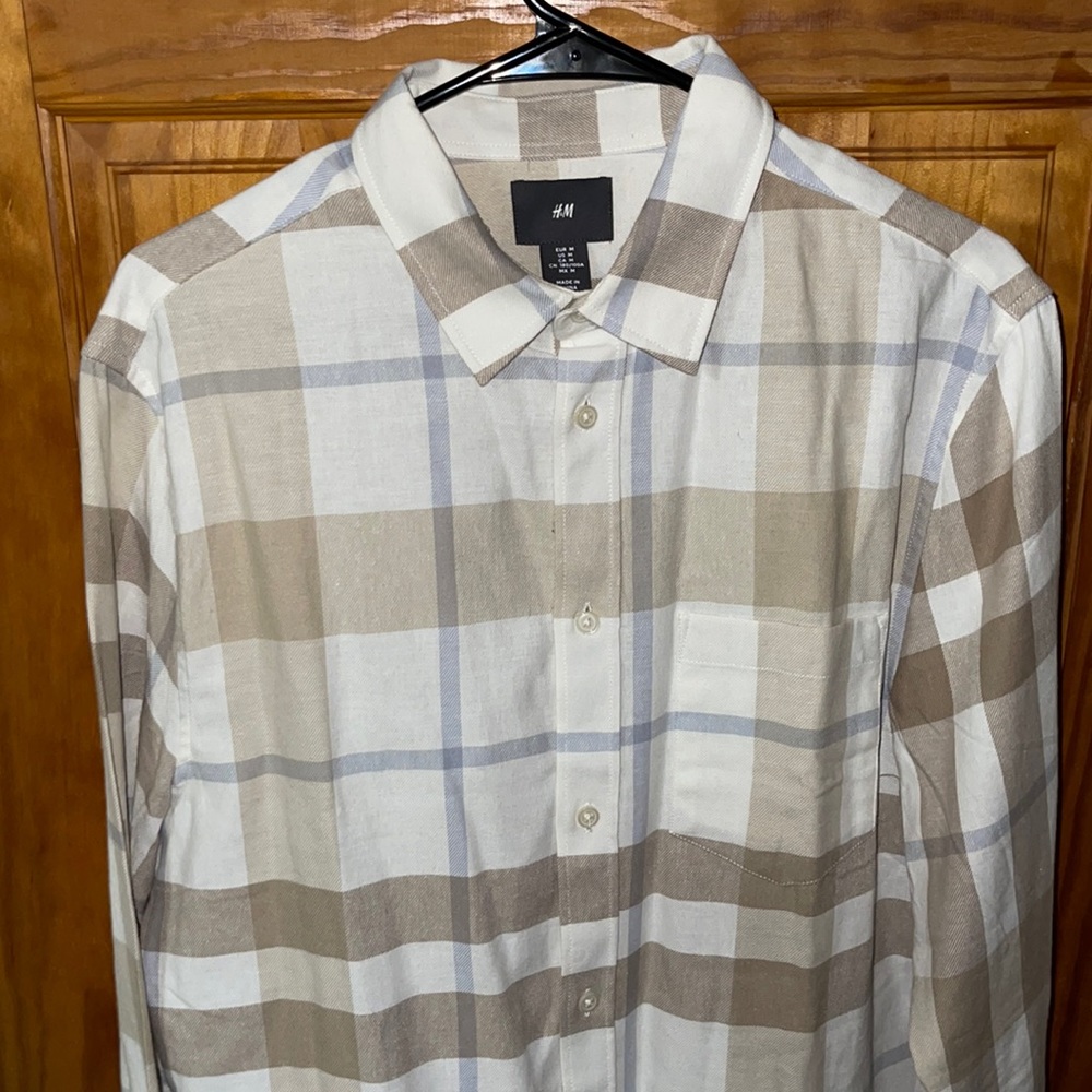 H&M flannel size medium